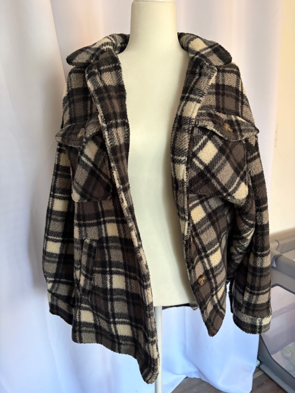 Love Tree Sherpa Jacket